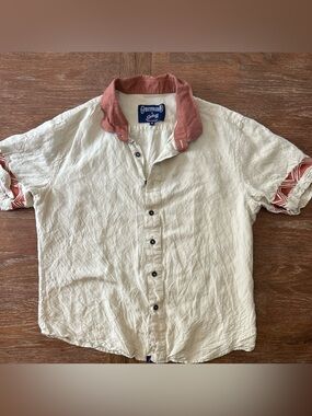 Grateful Dead x Section 119 Short Sleeve Button Down XL Hawaiian